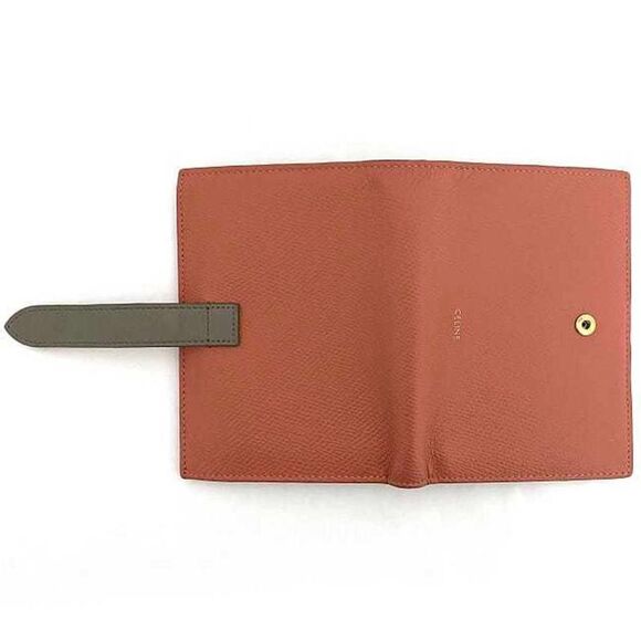 Céline Red Leather Wallet  (Pre-Owned) - Picture 3 of 10